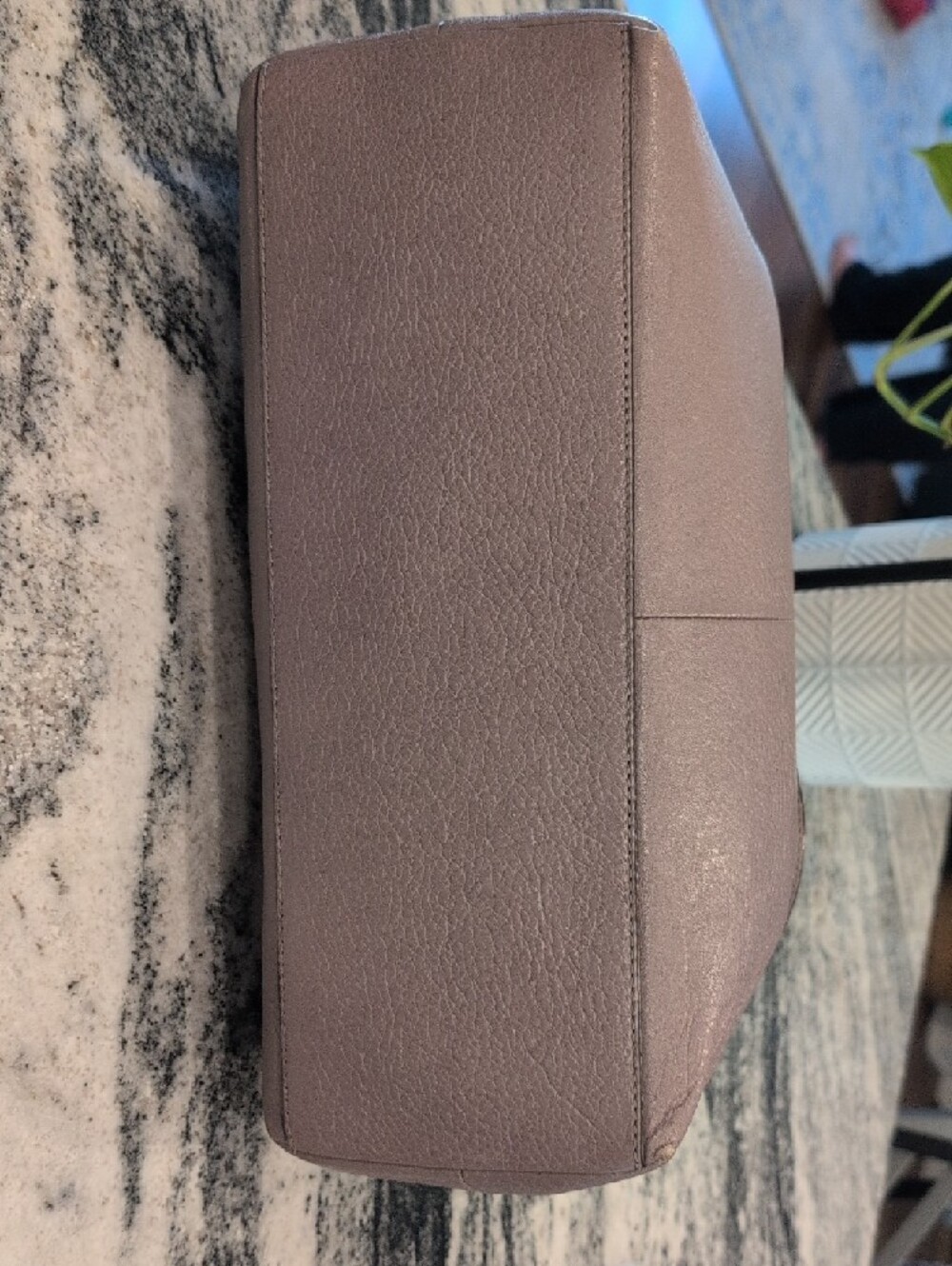 Coach Madison Sophia Lavender Gray Pebbled Leather Tote - Picture 5 of 7